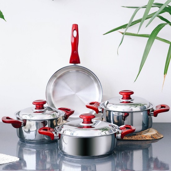 Gülsan Duygu 7 Parça Çelik Set