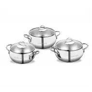 Cookcase Asel 6 Parça Güveç Çelik Tencere Seti