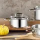 Cookcase Ares 8 Parça Çelik Tencere Seti