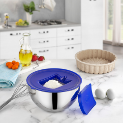 Gülsan Kapaklı Çelik Karıştırma Kabı