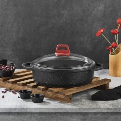 Gülsan GLS Granit Döküm Basık Tencere