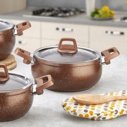 Gülsan Sanem 6 Parça Granit Güveç Set