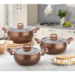 Gülsan Sanem 6 Parça Granit Güveç Set