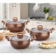 Gülsan Sanem 6 Parça Granit Güveç Set