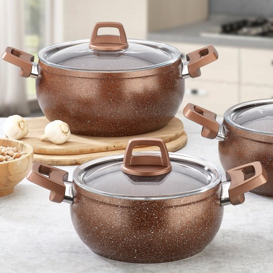 Gülsan Sanem 6 Parça Granit Güveç Set