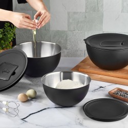 Gülsan 6 Parça Kapaklı Karıştırma Kabı