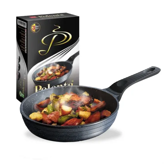Polenta 3 Parça Granit Döküm Tava Set