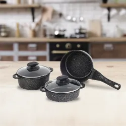 Polenta Mini Granit Döküm Set