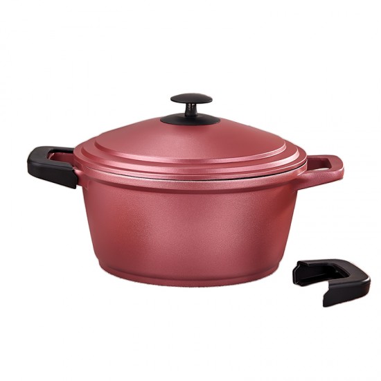 Gülsan Rose Granit Döküm Tencere