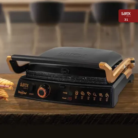 Sarex SR 3410 Toastchef Tost Makinesi 
